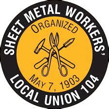 sheet metal workers' local 104 apprenticeship wages|sheet metal workers union 104.